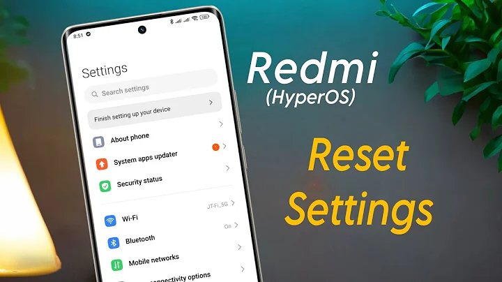 How to Reset Settings in Redmi Phone (HyperOS) | Redmi Phone me Phone Settings Reset Kaise Kare