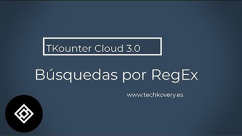 Búsquedas y filtrado con RegEx