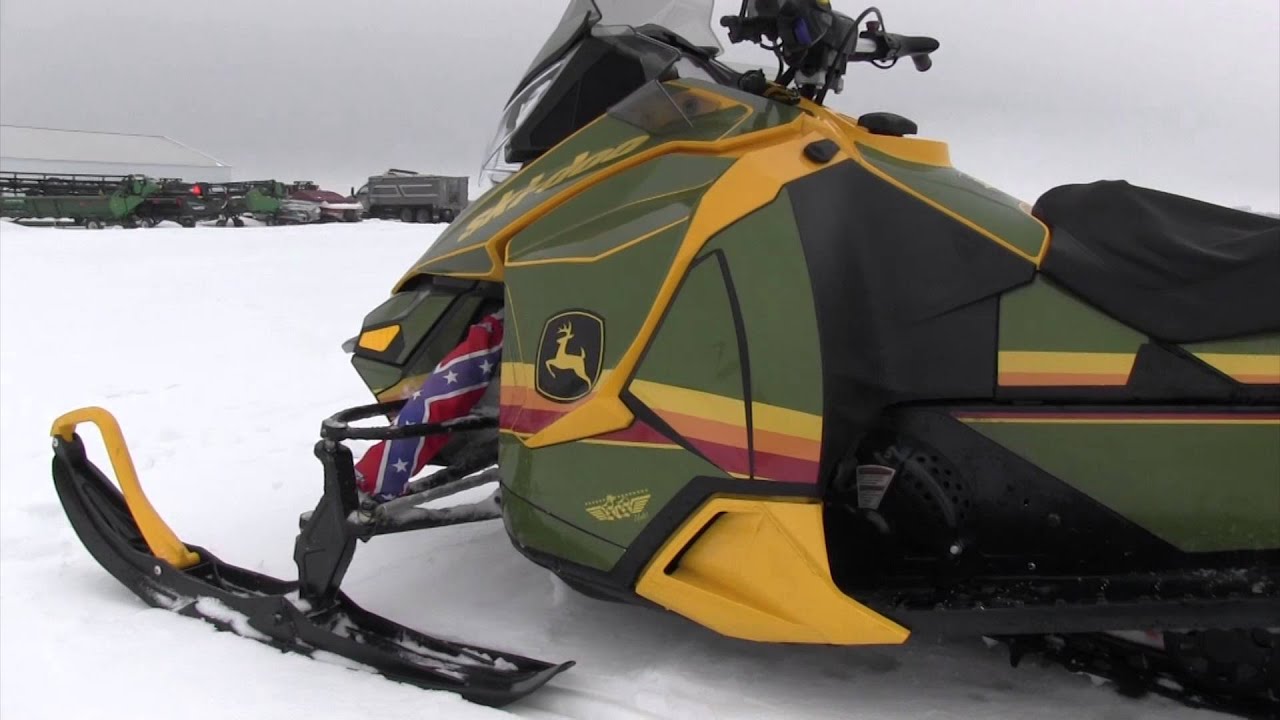 John Deere Turbo sled YouTube