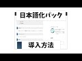 私が作った日本語化パックの導入方法