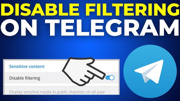 How To Disable Filtering On Telegram (2025)