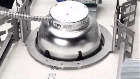 Juno® Commercial LED Retrofit Trim Assembly Installation