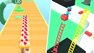 Coffee Stack Vs Ladder Race walkthrough gameplay Android iOS Free upload video games PNA6VSL screenshot 5