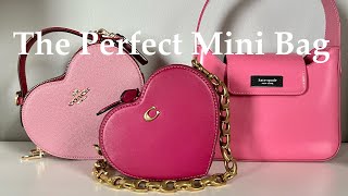 Coach, Bags, Coach Pink Heart Wristlet