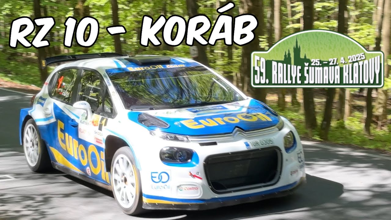 Rallye Šumava Klatovy 2025 - RZ 10 - Koráb