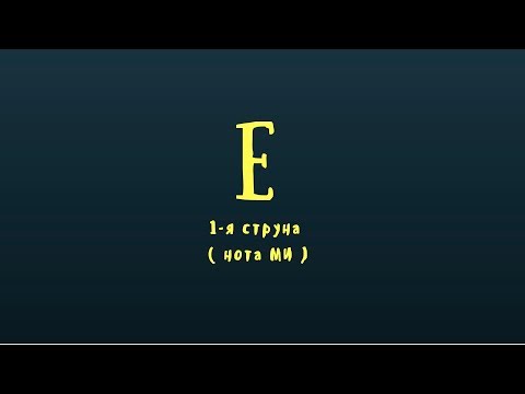 настройка гитары (
