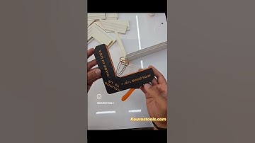 Miter clamps and C-BANDS- improve your trim game! #toolsofthetrade #kourostools #trimcarpenter