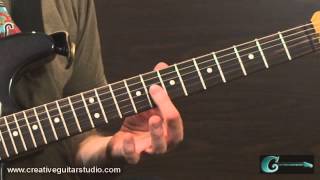 RHYTHM GUITAR Upper Three String Triads