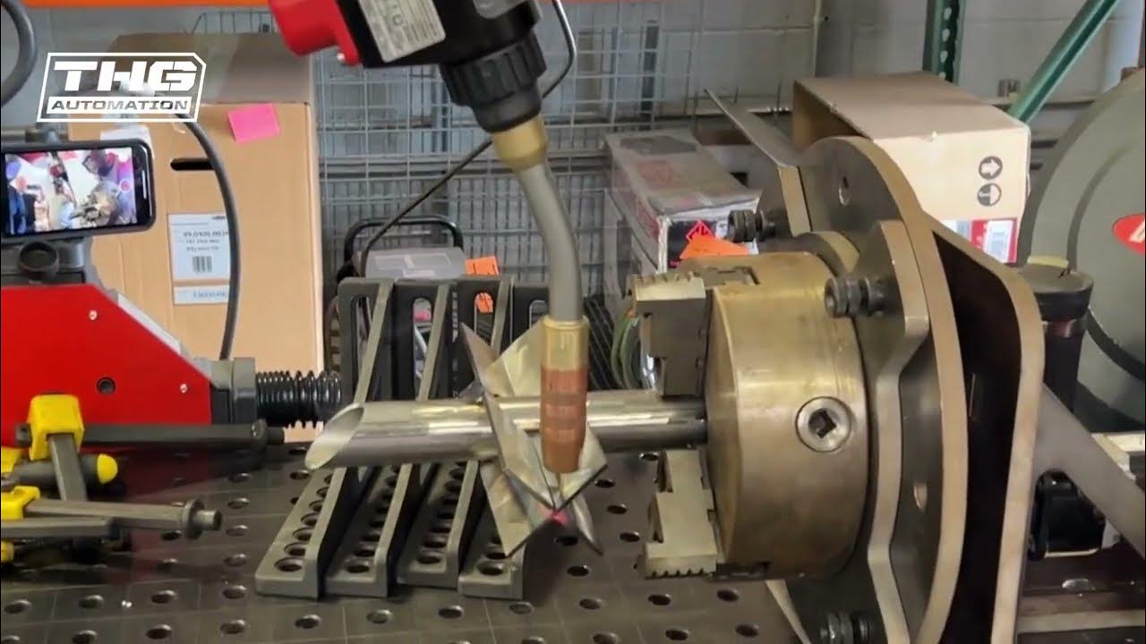 Fronius WireSense with THG Automation MIG System YouTube