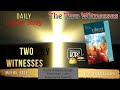 Two witnesses  daily sabbath school lesson 6  quarter 2 2024