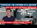 Porsche 718 Cayman GT4 Review Exterior & Interior. Spyder or GT4? | Thomas Drives | EvoMalaysia.com