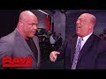 Kurt Angle asks Paul Heyman for a favor: Raw April 2 2018