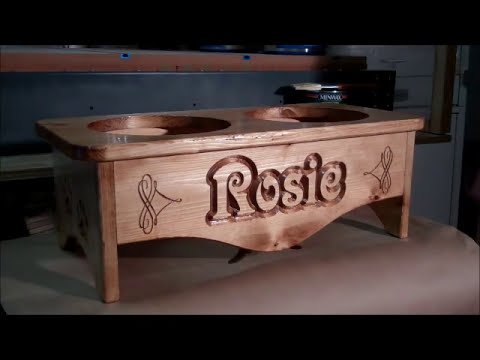 Making a Dog Bowl Stand.wmv - YouTube