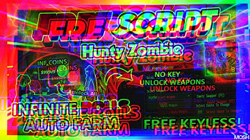 Hunty Zombie Script *NO KEY* - NEW UPDATE, AUTOFARM, UNLOCK ALL & More!