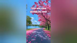 Tövbe Eden Kulun Gördüğü Beş Nimet