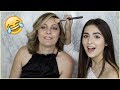 Doing My Mom&#39;s Makeup!