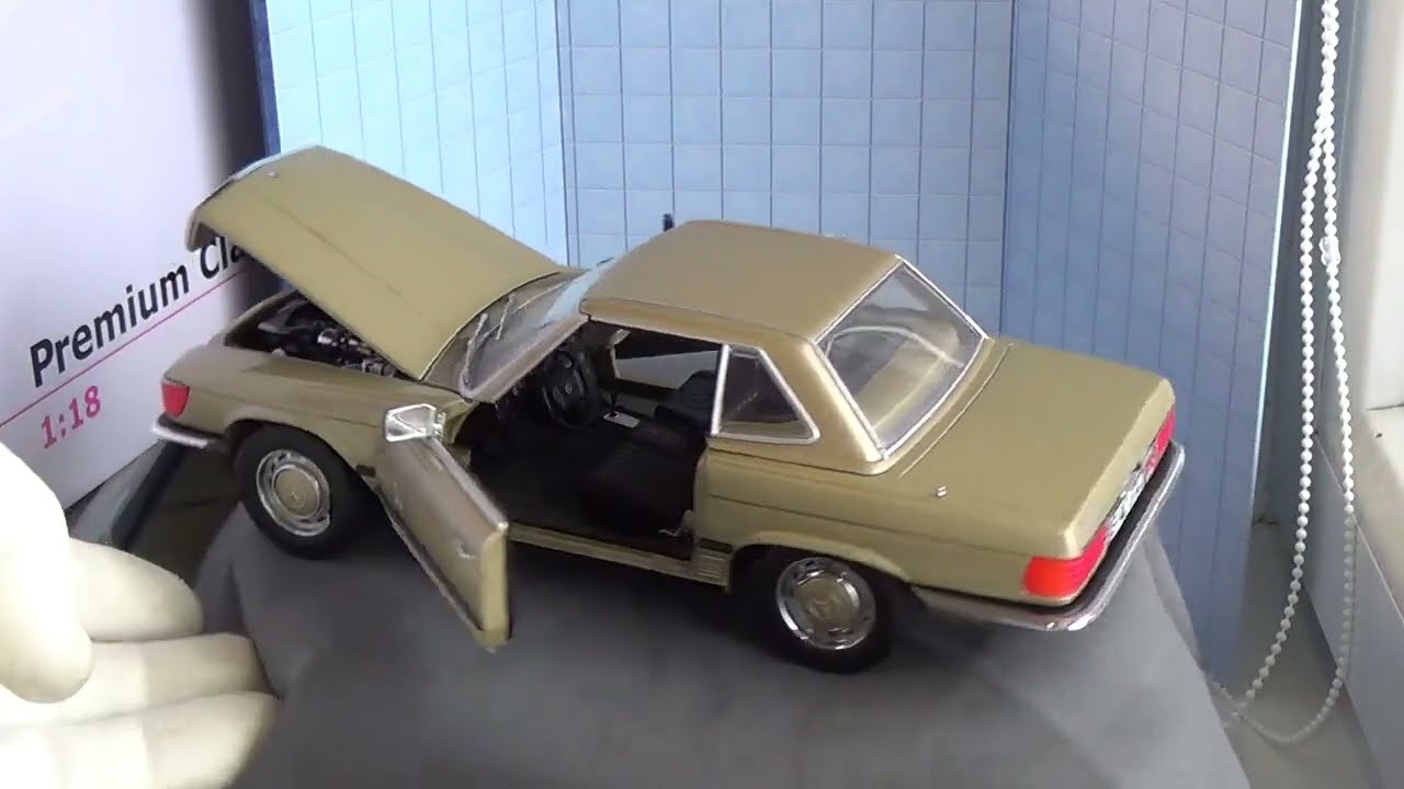 Mercedes 350 SL - Sun Star 1:18 - YouTube