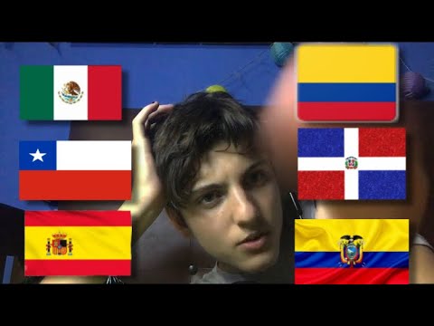 ASMR - Frases de DIFERENTES PAISES 💕 | Sanvi ASMR