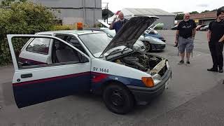 Ex British Airways Ford Fiesta Mk3 - #Extras from the Brooklands HubNut Social