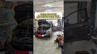 AC Mobilio tak dingin karna evap bocor. Ganti Denso auto dingin. acmobil acmobilmedan