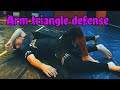 Easy ArmTriangle Defense/ Выход из Треугольника руками #bjj #grappling #armtriangle