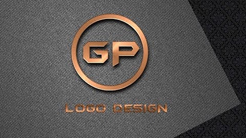 GP logo design on Android phone || professional logo design pixellab tutorial Sudhir Editing 🔥