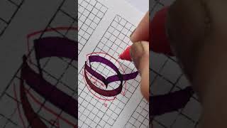 Fraktur Q / How to write Modern Fraktur Alphabet