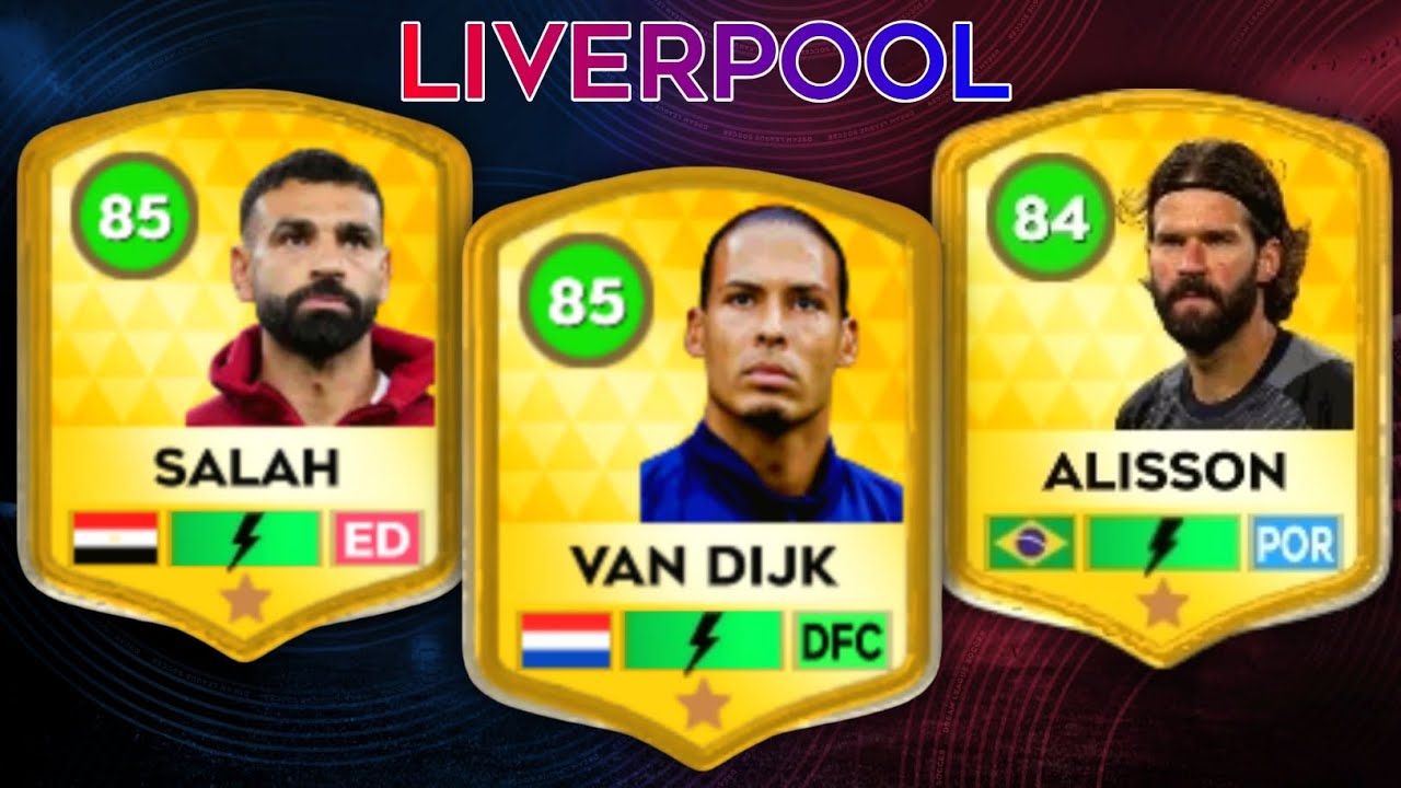 Plantilla del LIVERPOOL en DLS 25 vs DLS 26 | Dream League Soccer 