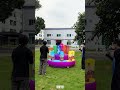 Circus Ring Toss 🎪#circus  #inflatablegame #teambuilding #funchallenge #shorts