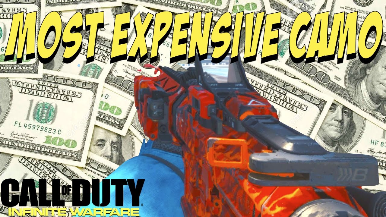 Most Expensive Gun Camo in Infinite Warfare! (Buying IW COD Points & Supply Drops?)