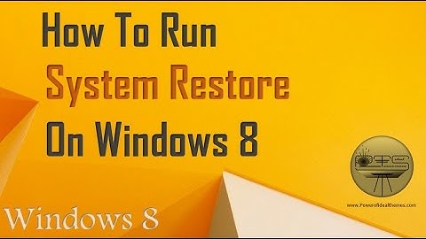 How To Create A System Restore Point On Windows 8 | Windows 8 Tutorials