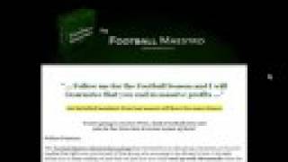 Football Maestro - The 20082009 Betting System For You
