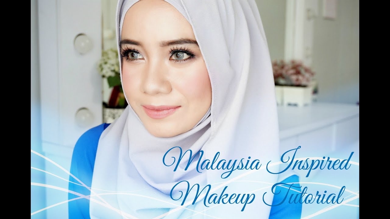 Malaysia Inspired Makeup Tutorial Alyn Devian YouTube