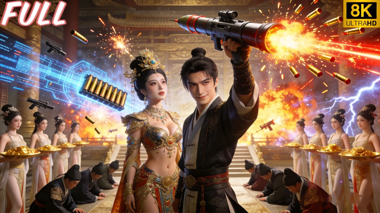 شاب يحمل سلاحًا حديثًا يَعبُر للعصور؛ رآها تستحمّ، فأحبّته الإمبراطورة، وصار إمبراطور البلاد!