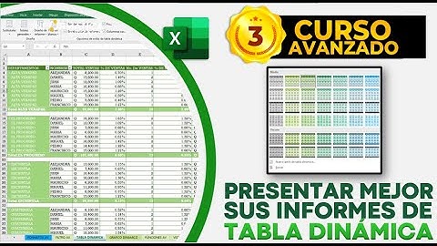 COMO PRESENTAR MEJOR SUS INFORMES DE TABLA DINÁMICA EN EXCEL (Nueva Versión)