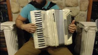 4408 - Cream Pancordion Crucianelli B1 Piano Accordion LM 41 120 $699