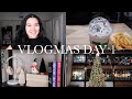 vlogmas day 1 | cozy at home, studying for finals, Shake Shack, Trader Joe's advent calendar