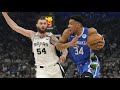 San Antonio Spurs Vs Milwaukee Bucks Full Game Highlights March 22 2023 2022 23 NBA Season
