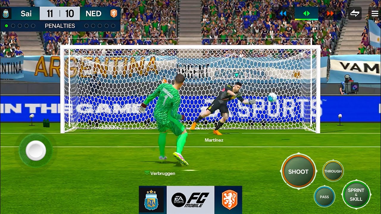 Fc Mobile Penalty Shootout #59 Argentina Vs Netherlands #fcmobile26