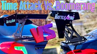 Battleaero Endplates- Boomerang Vs. Time Attack