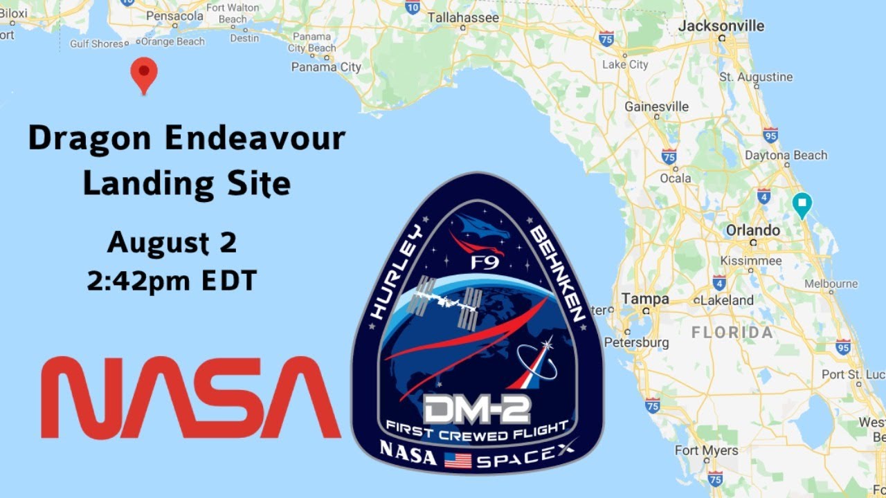 Crew Dragon Endeavour Splashdown