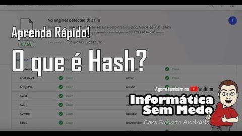 Entenda Rápido! O que é Hash?