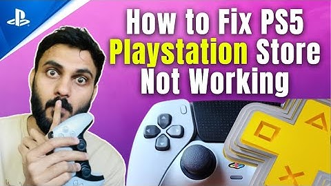 How to Fix PS5 Playstation Store Not Working ⚡#playstationstore #ps5