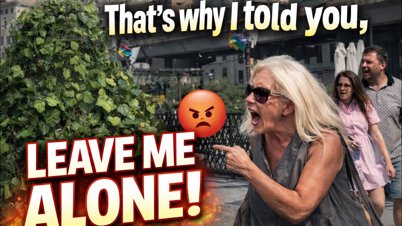 Bushman prank: Calm street, active bush 🌿😄#BushmanPrank #ScarePrank #PublicPrank