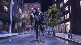 Riding a bike as Venom | Marvels Spider-Man 2