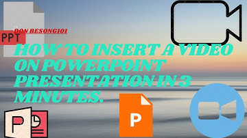 HOW TO INSERT VIDEO/VIDEOS ON POWERPOINT PRESENTATIONS IN 3 MINUTES.