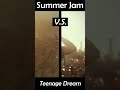 battle of the best round 3, 🏄‍♂️ summer jam vs teenage dream🧞‍♂️. Leave your vote now