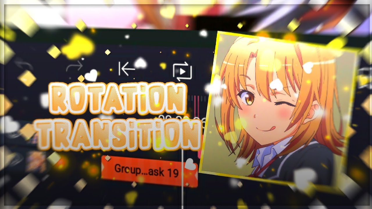 advanced rotation transition || alight motion tutorial - YouTube