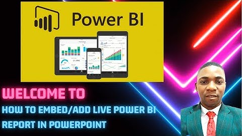 How to embed or add Live Power BI report in PowerPoint