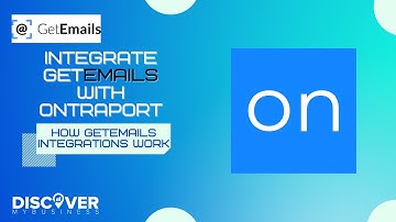 Integrate GetEmails with Ontraport